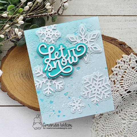 Newton's Nook - Let It Snow Die Set