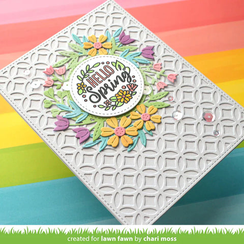 Lawn Fawn - Magic Spring Messages Stamp Set