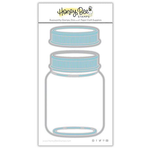 Honey Bee - Mason Jar Vase Die