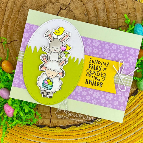 Newton's Nook - Spring Pile Up Stamp Set