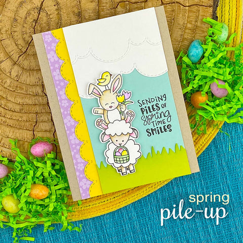 Newton's Nook - Spring Pile Up Stamp Set