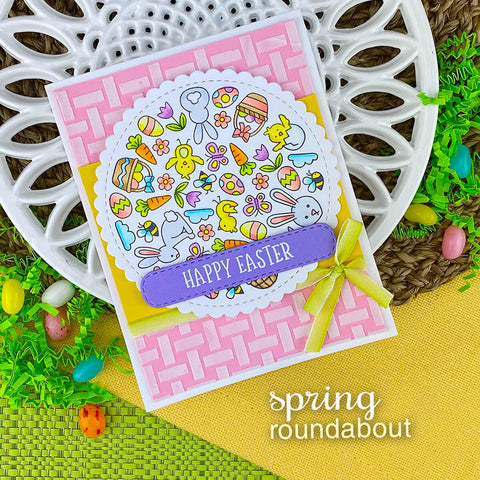 Newton's Nook - Spring Roundabout Stamp Set