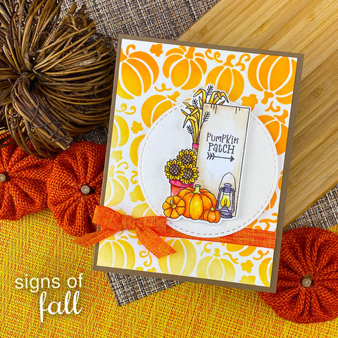 Newtons Nook - Signs of Fall Stamp Set
