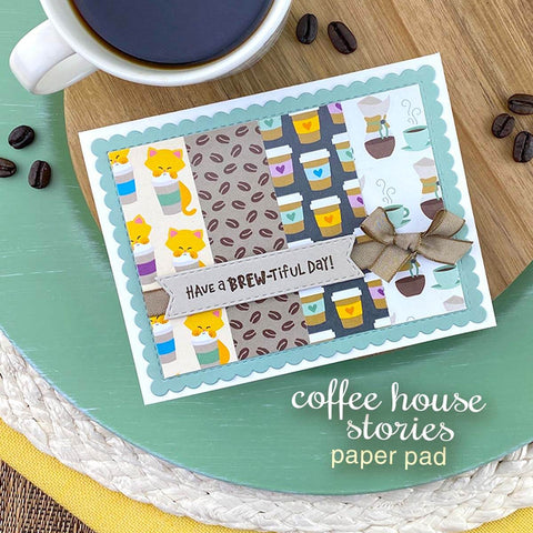 Newton's Nook - 6x6 Coffee House Stories Paper Pad