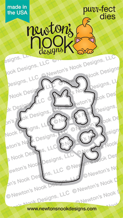 Newton's Nook - Newton's Blooms Stamp Set