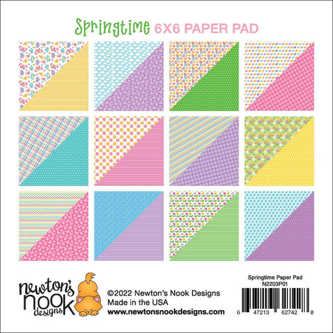 Newton's Nook - 6x6 Springtime Paper Pad