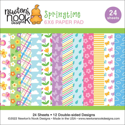 Newton's Nook - 6x6 Springtime Paper Pad