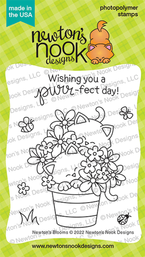 Newton's Nook - Newton's Blooms Stamp Set