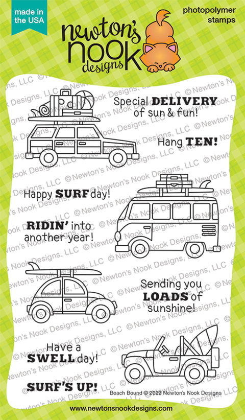 Newton's Nook - Beach Bound Stamp Set