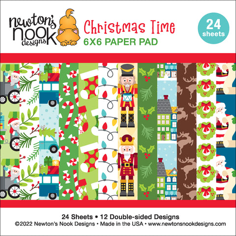 Newton's Nook - 6x6 Christmas Time Paper Pad