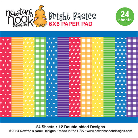 Newton's Nook - 6x6 Bright Basics Paper Pad