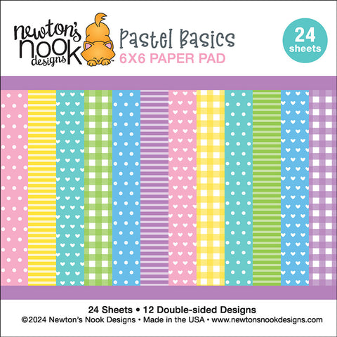 Newton's Nook - 6x6 Pastel Basics Paper Pad