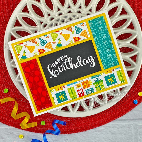 Newton's Nook - 6x6 Birthday Party Paper Pad