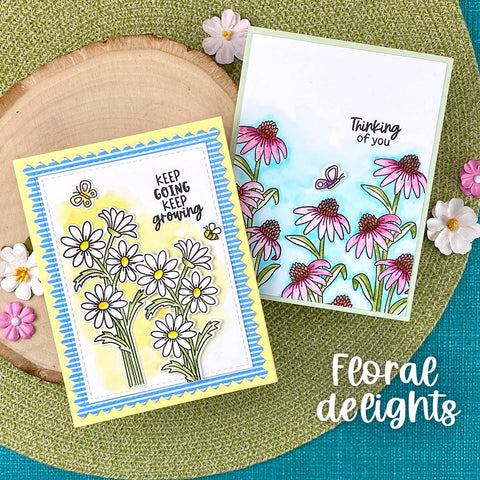 Newton's Nook - Floral Delights Stamp Set