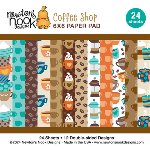 Newton's Nook - 6x6 Coffee Shop Paper Pad