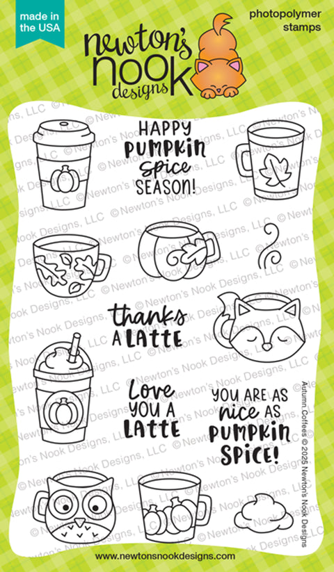 Newton's Nook - Autumn Coffees Dies