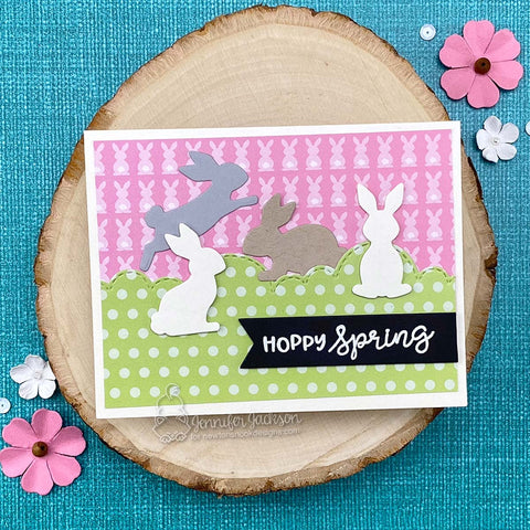 Newton's Nook - Bunny Silhouettes Die Set