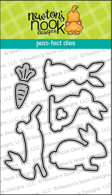 Newton's Nook - Bunny Silhouettes Die Set