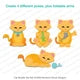 Newtons Nook - Cat Builder Die Set