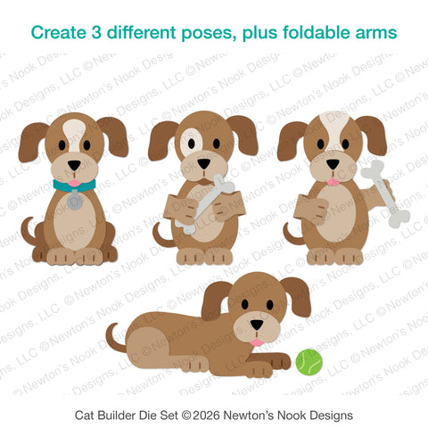 Newtons Nook - Dog Builder Die Set