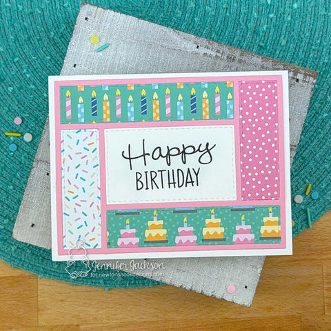Netwons Nook - Birthday Greetings Stamp Set