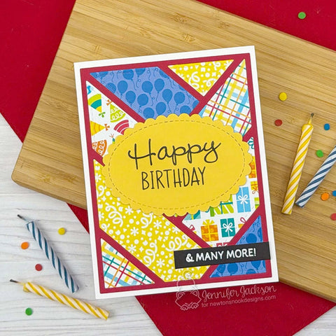 Netwons Nook - Birthday Greetings Stamp Set