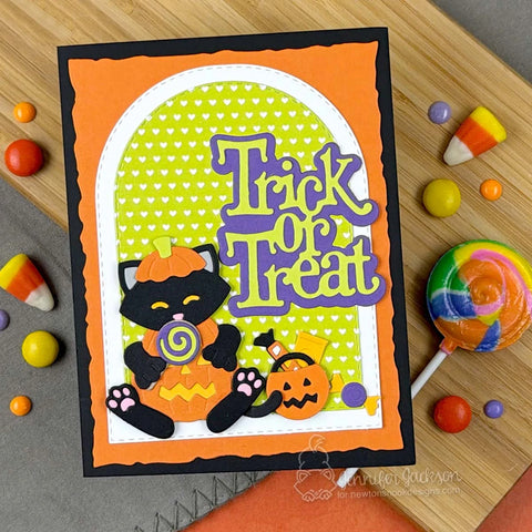 Newtons Nook - Halloween Accessories Die Set (For Use with Cat & Dog Builder Dies)