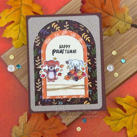 Newtons Nook - Autumn Dog Stamp Set