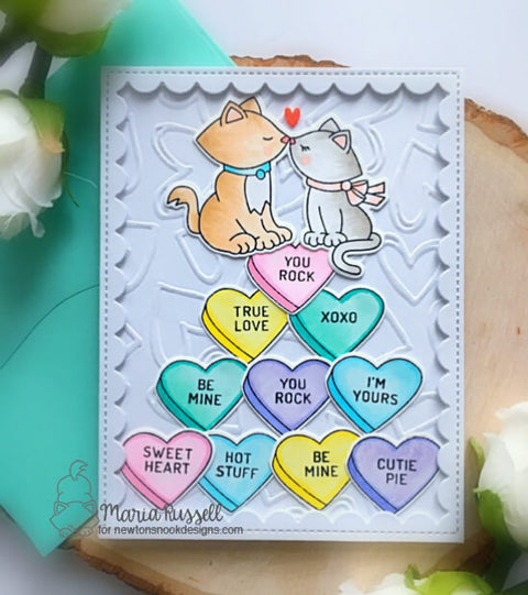 Newton's Nook - Candy Hearts Stamp Set