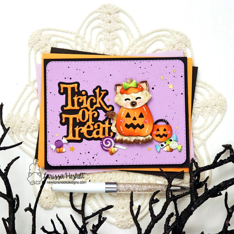 Newtons Nook - Halloween Accessories Die Set (For Use with Cat & Dog Builder Dies)