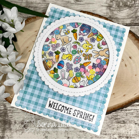 Newton's Nook - Spring Roundabout Stamp Set