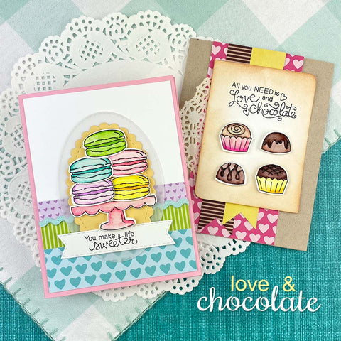 Newton's Nook - Love & Chocolate Stamp Set