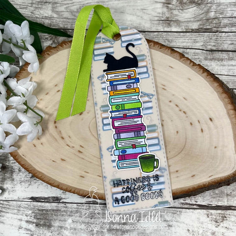 Newton's Nook - Never Enough Books Stamp Set