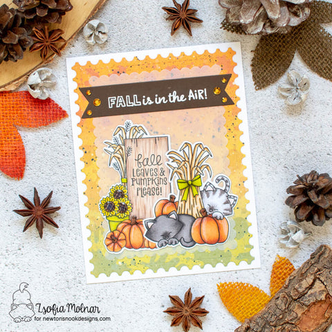 Newtons Nook - Signs of Fall Stamp Set