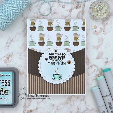 Newton's Nook - Time for Coffee Stamp Set