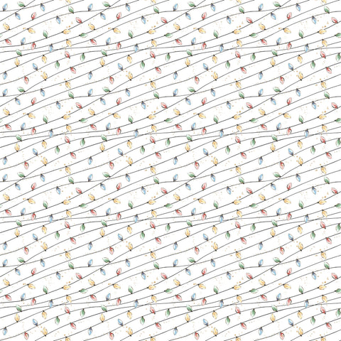 Scrapbook Supply - 12"x 12" Silly Christmas Trees (North Pole Collection) Double-Sided Paper