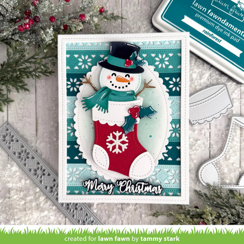 Lawn Fawn - Build-a-Snowman Dies