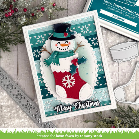 Lawn Fawn - Christmas Stocking Die