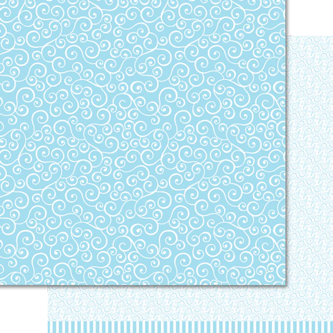 Dare 2B Artzy - Artzy Doodles Blue Sky Double-Sided Paper