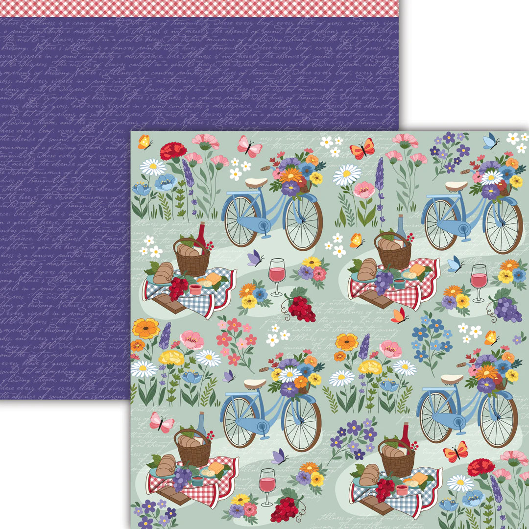 Dare 2B Artzy - Bike Bouquet Stamp Set – Creative Paper Arts