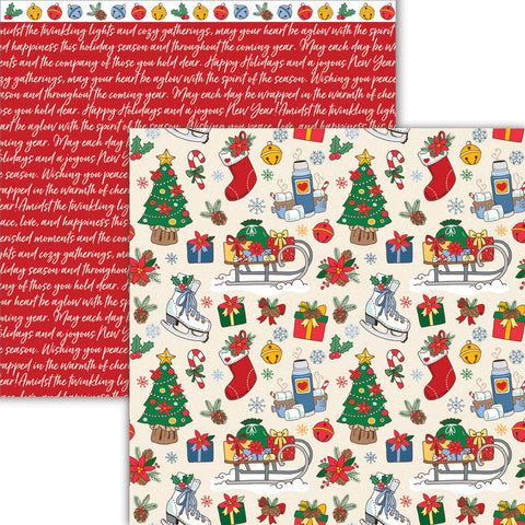 Dare 2B Artzy - Christmas Magic (Winter Escape Collection) Double-Sided Paper