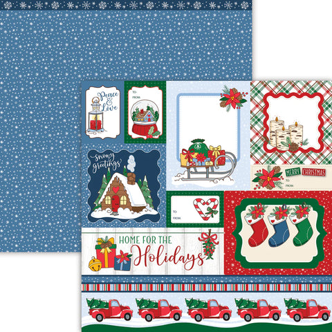 Dare 2B Artzy - Holiday Elements (Winter Escape Collection) Double-Sided Paper