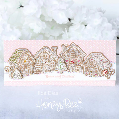 Honey Bee - 4"x 4" Sprinkled with Joy Stamp Set