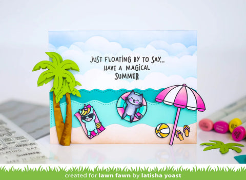 Lawn Fawn - Pool Party Stamp Set