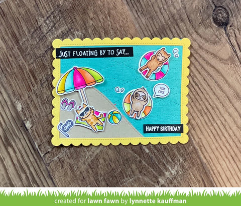 Lawn Fawn - Pool Party Stamp Set