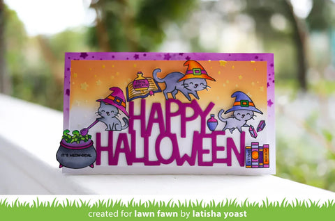 Lawn Fawn - Giant Happy Halloween Die