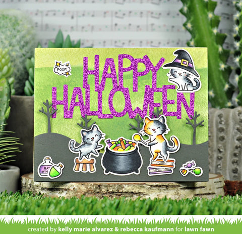 Lawn Fawn - Giant Happy Halloween Die