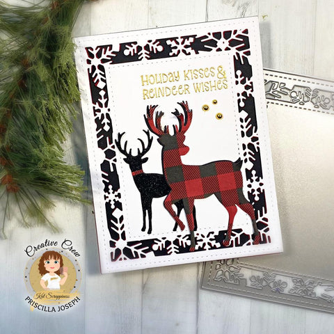 Kat Scrappiness - Reindeer Games Sentiment Stamp