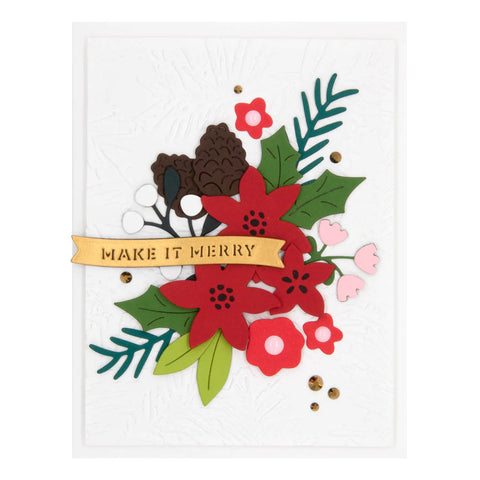 Spellbinders - Make it Merry Sentiments Dies