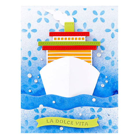 Spellbinders - Deckside Dreams (La Dolce Vita Collections) Dies